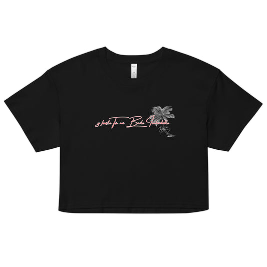 Playera DELUXE: "BAILE INoLVIDABLE" (Crop top) - Bad Bunny