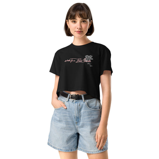 Playera DELUXE: "BAILE INoLVIDABLE" (Crop top) - Bad Bunny