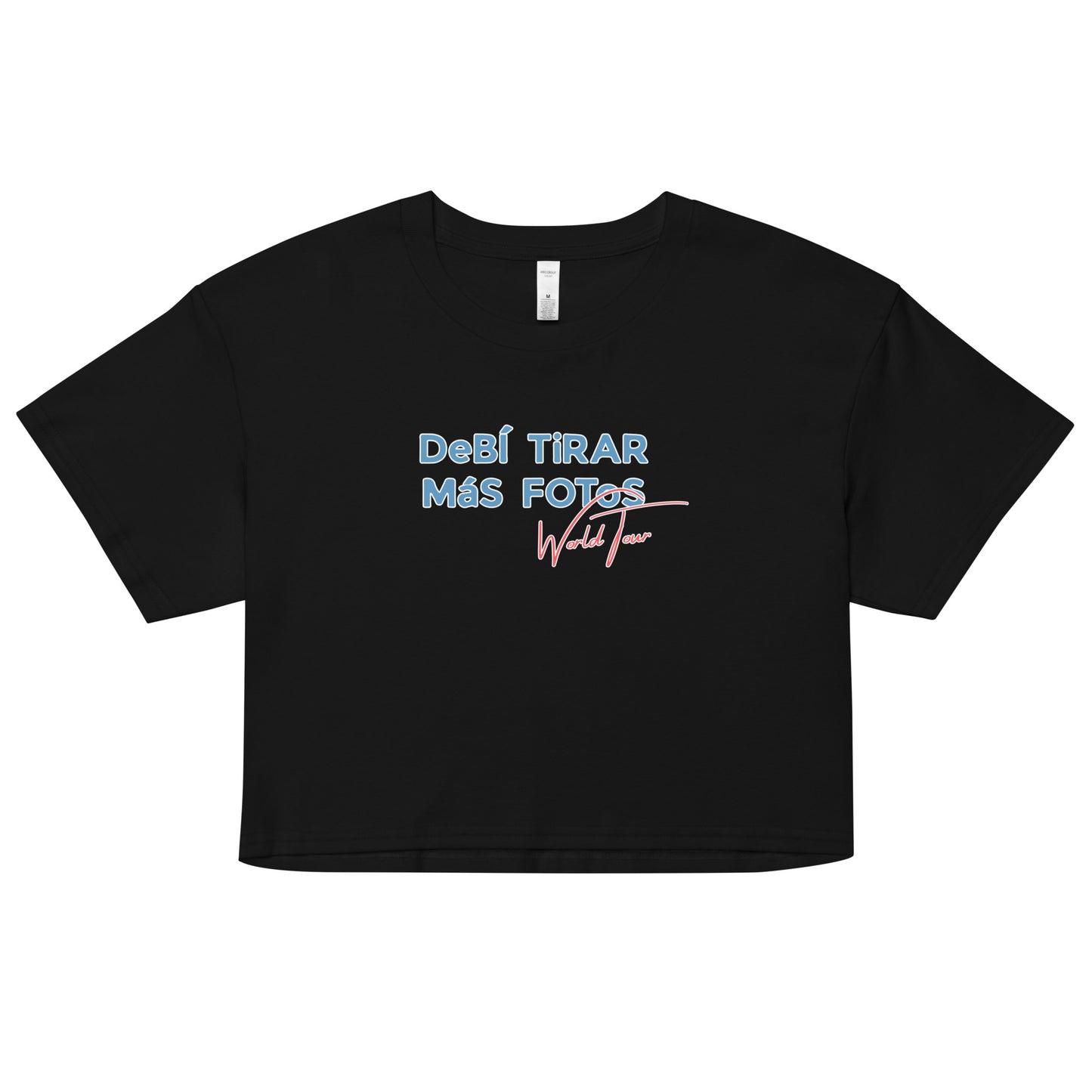 Playera DELUXE: "DfMF World Tour 2" (Crop top) - Bad Bunny