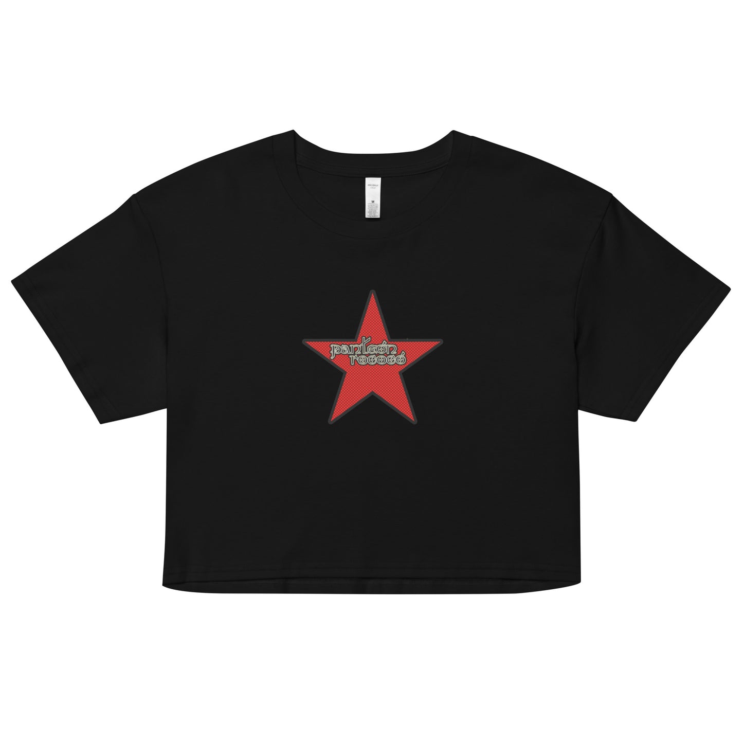 Playera DELUXE (Crop top): Estrella Roja - Panteón Rococo