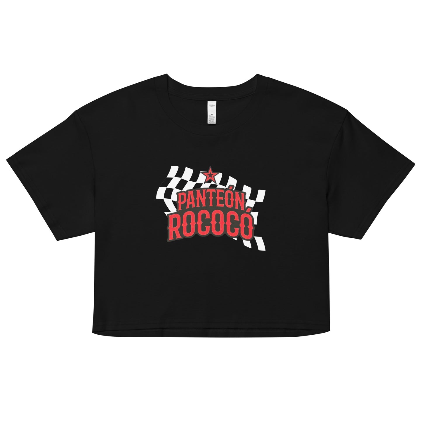 Playera DELUXE (Crop top): El Panteón Red - Panteón Rococó