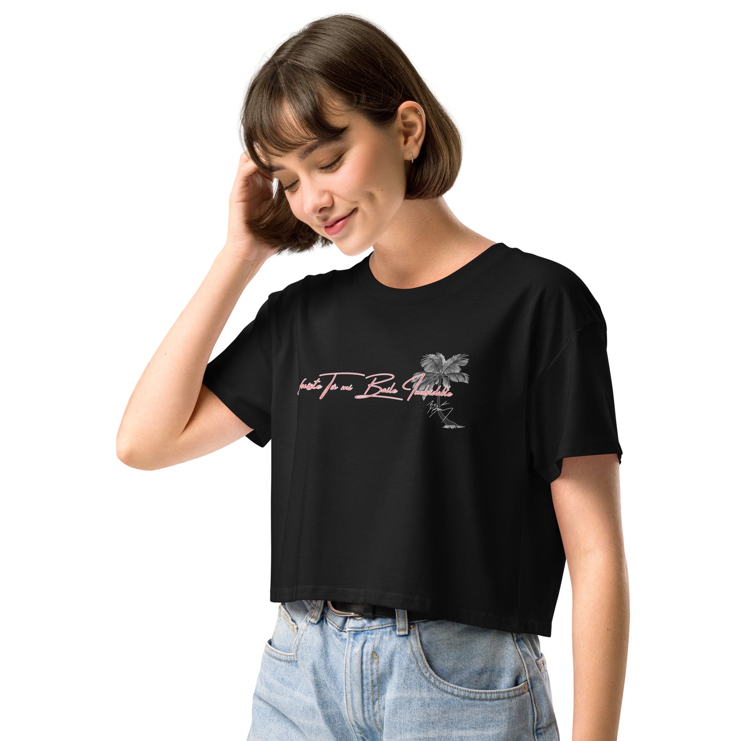 Playera DELUXE: "BAILE INoLVIDABLE" (Crop top) - Bad Bunny