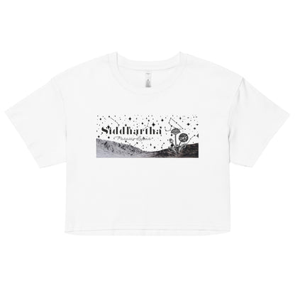 Playera DELUXE: "Paraíso Lunar" (Crop top) - Siddhartha