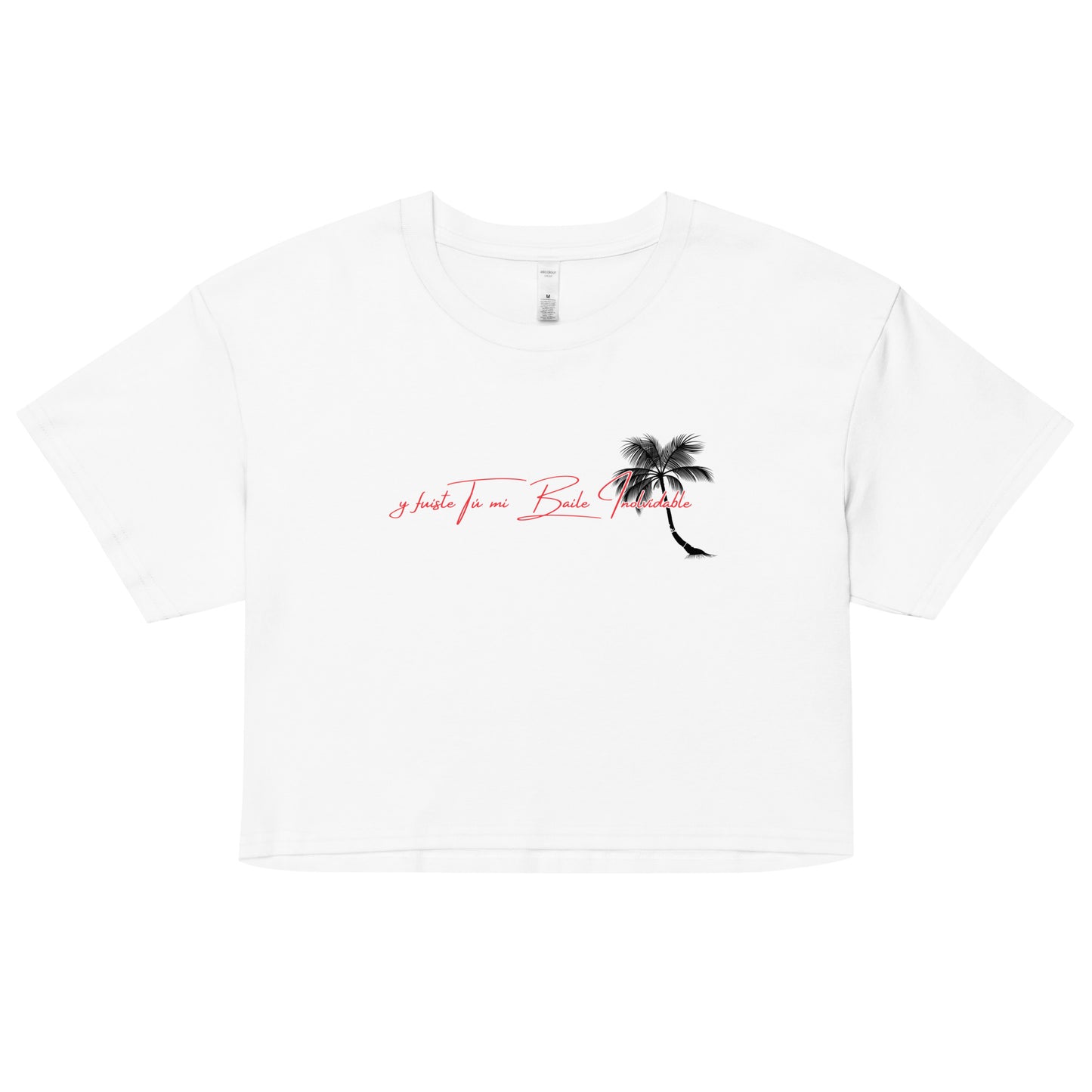 Playera DELUXE: "BAILE INoLVIDABLE" (Crop top) - Bad Bunny