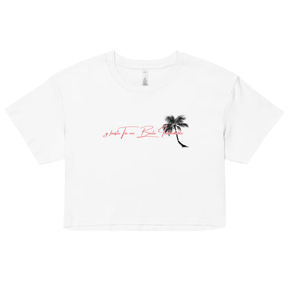 Playera DELUXE: "BAILE INoLVIDABLE" (Crop top) - Bad Bunny