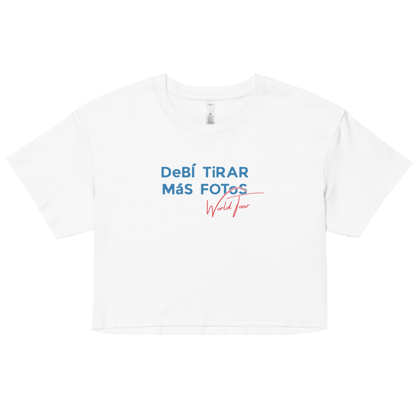 Playera DELUXE: "DfMF World Tour 2" (Crop top) - Bad Bunny