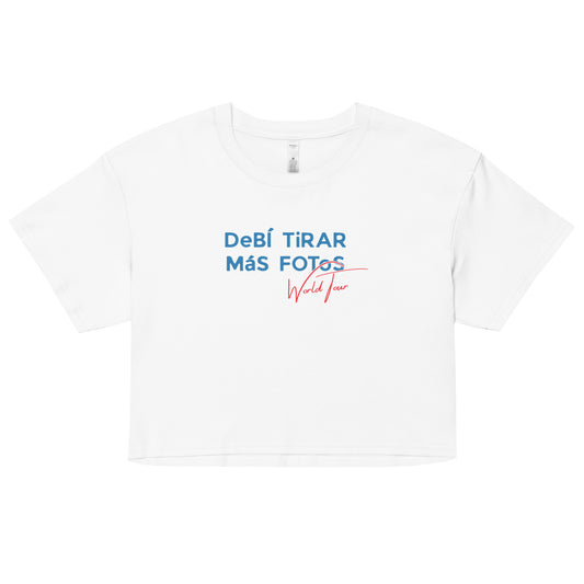 Playera DELUXE: "DfMF World Tour 2" (Crop top) - Bad Bunny