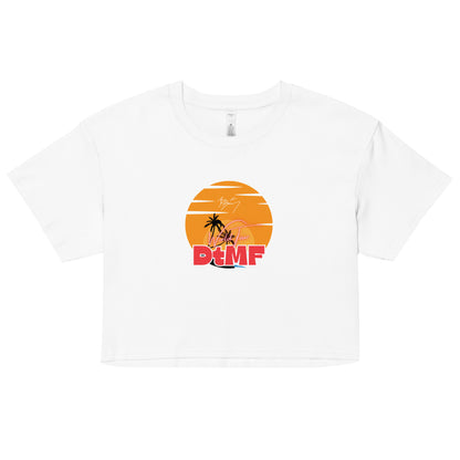 Playera DELUXE: "DfMF World Tour Sol" (Crop top) - Bad Bunny