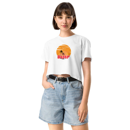 Playera DELUXE: "DfMF World Tour Sol" (Crop top) - Bad Bunny