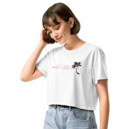 Playera DELUXE: "BAILE INoLVIDABLE" (Crop top) - Bad Bunny