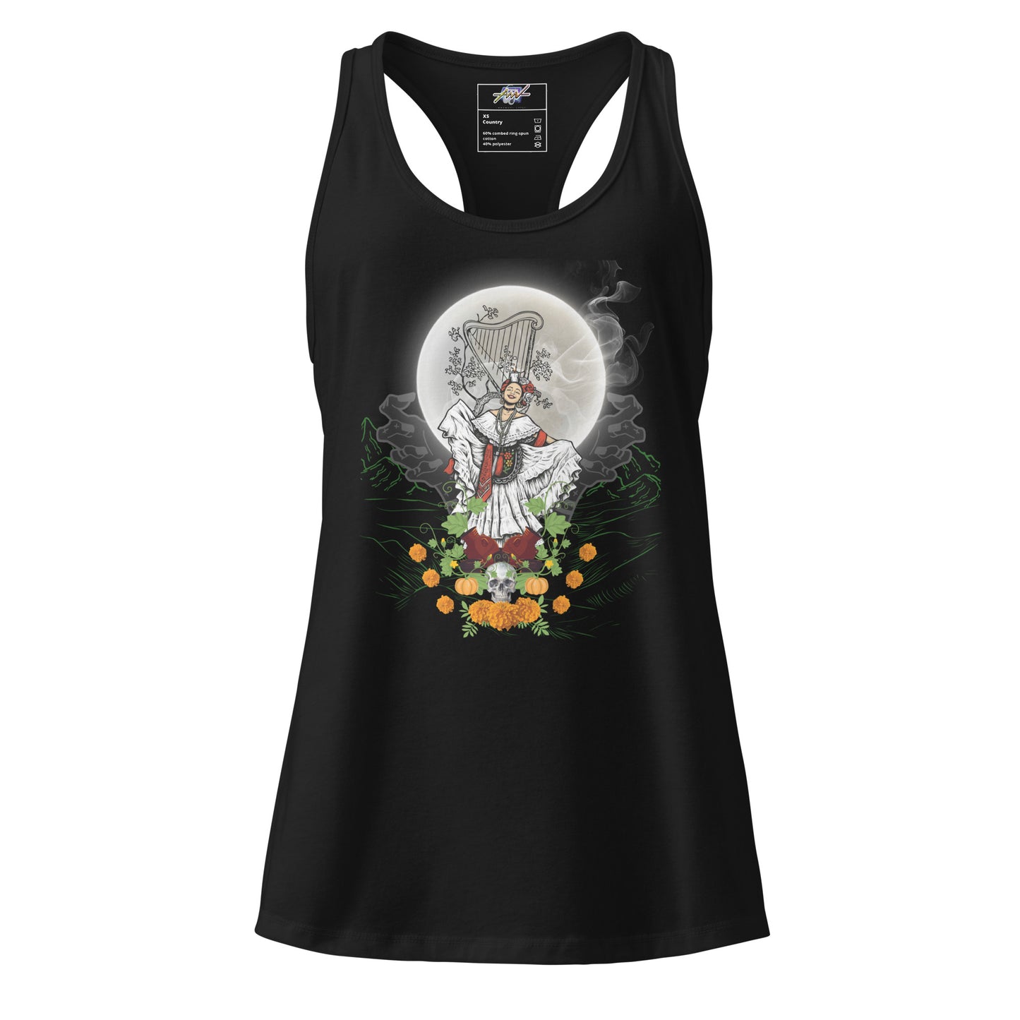 Playera Harmony Style (Tank Top): LA BRUJA - Tlen Huicani, Lino Chavez