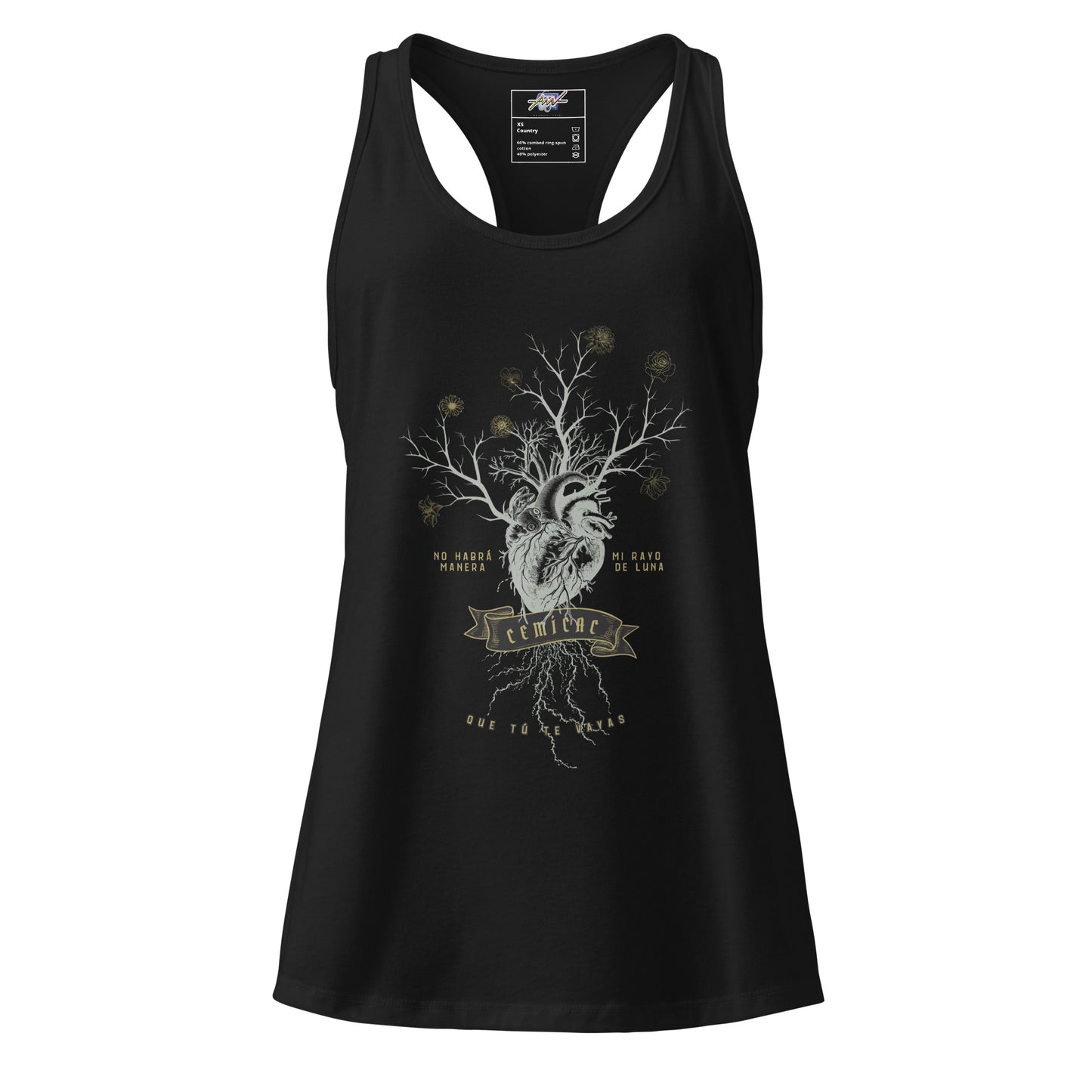 Playera Harmony Style (Tank Top): Hasta la raíz - Natalia Lafourcade