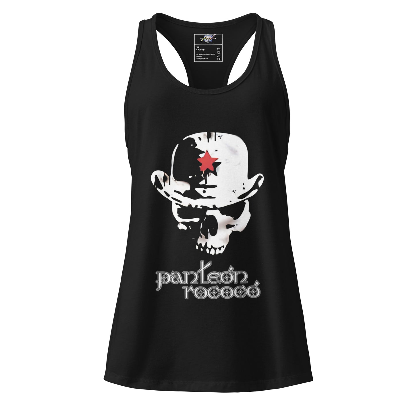 Playera Harmony Style (Tank Top): Ska Rojo Resiste - Panteón Rococo