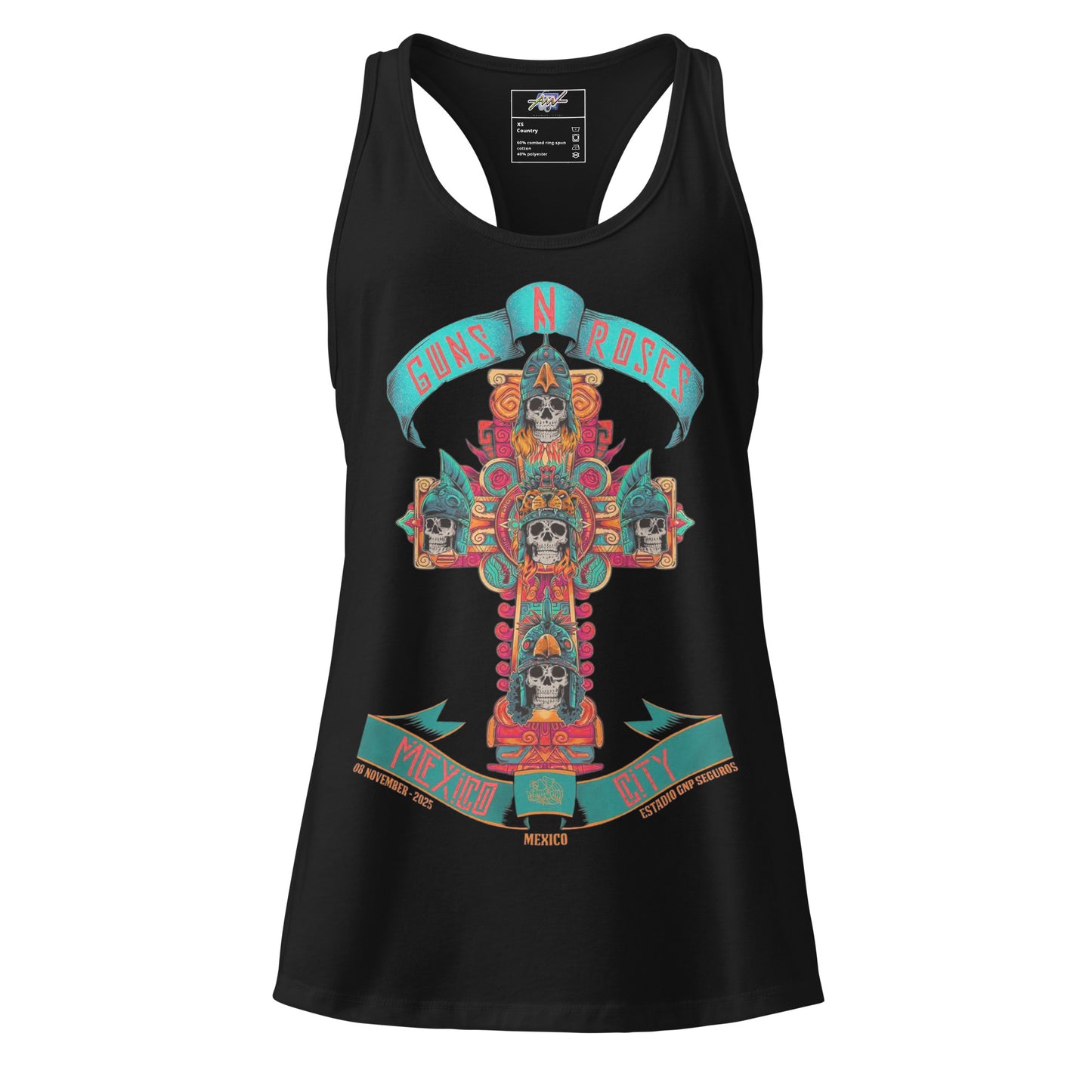 Playera Harmony Style (Tank Top): México 2025 - Guns N´ Roses