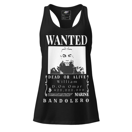 Playera Harmony Style (Tank Top): Wanted William D. On Omar - Don Omar x One Piece