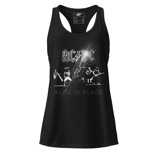 Playera Harmony Style (Tank Top): Back in Black - AC/DC
