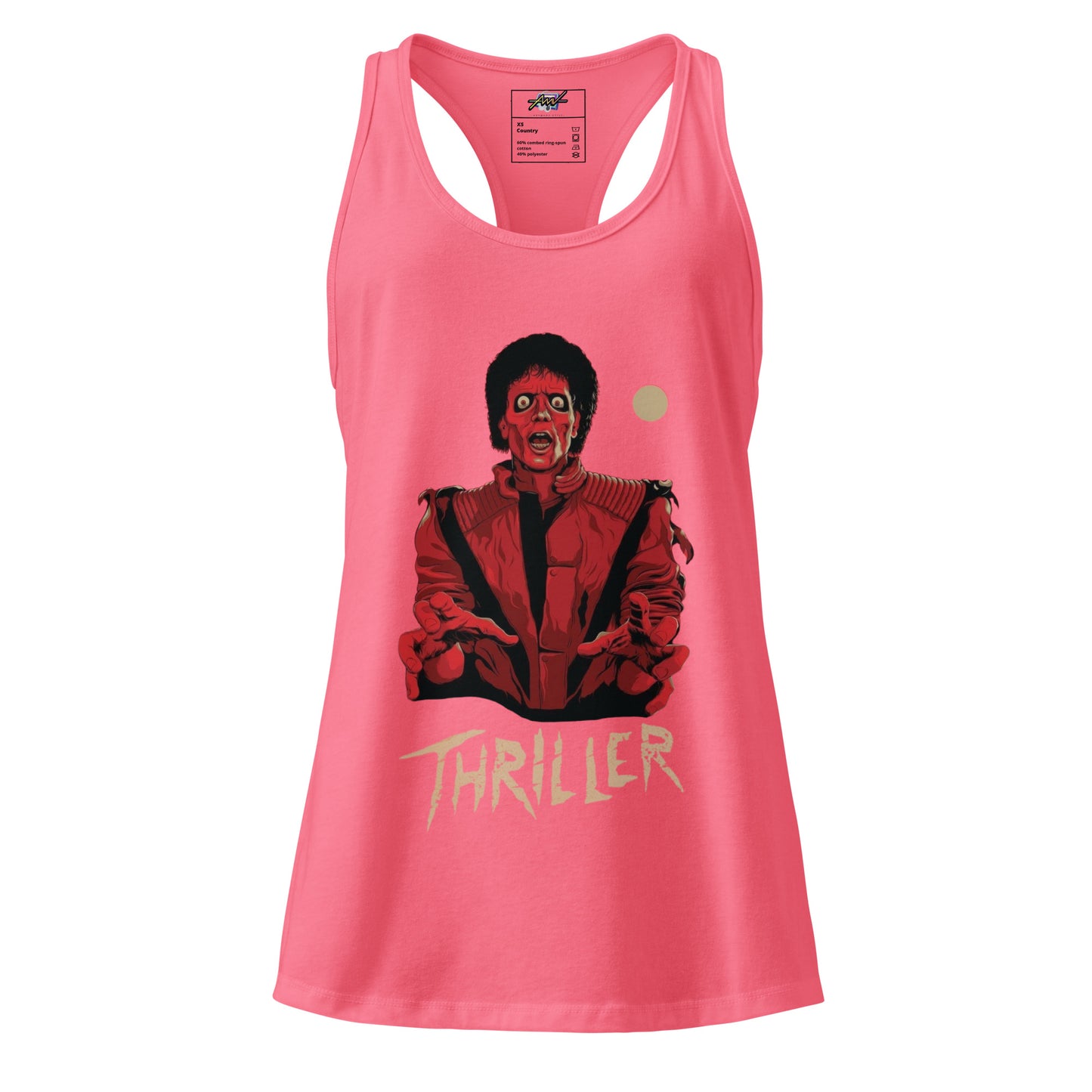 Playera Harmony Style (Tank Top): Thriller (red zombie) - Michael Jackson