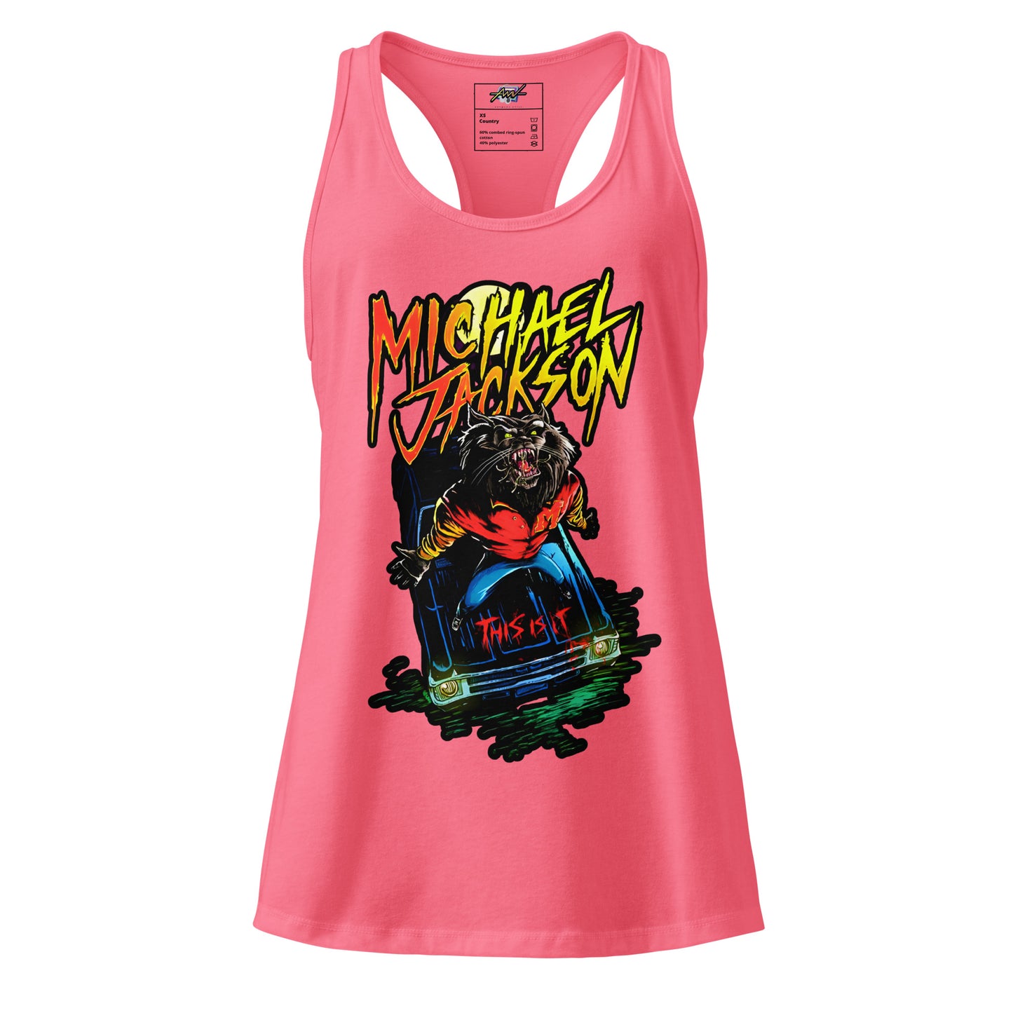 Playera Harmony Style (Tank Top): Thriller (wolf) - Michael Jackson