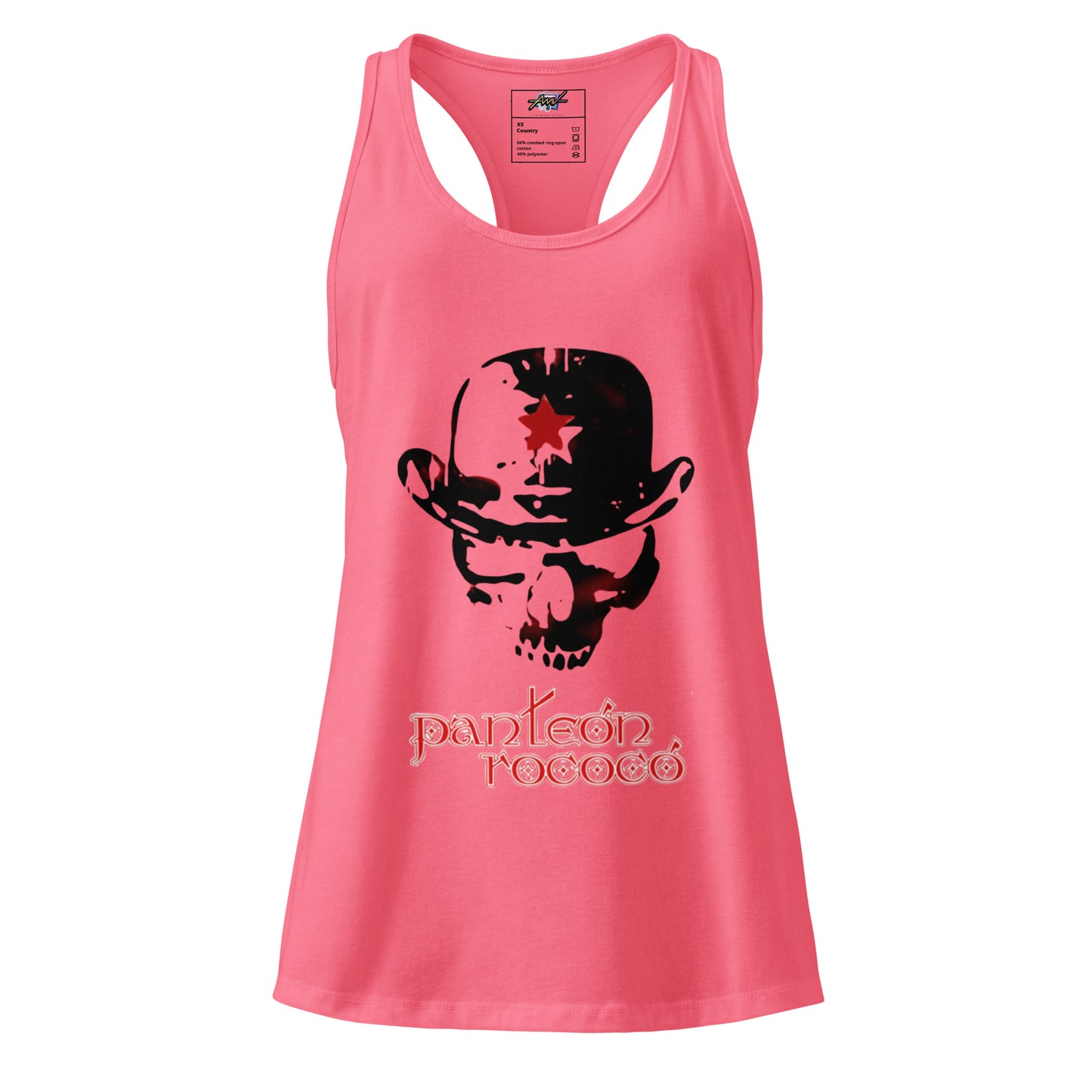 Playera Harmony Style (Tank Top): Ska Rojo Resiste - Panteón Rococo