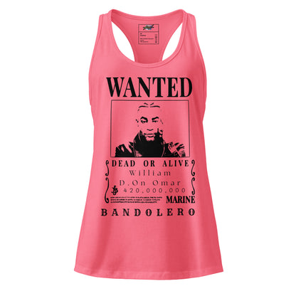 Playera Harmony Style (Tank Top): Wanted William D. On Omar - Don Omar x One Piece