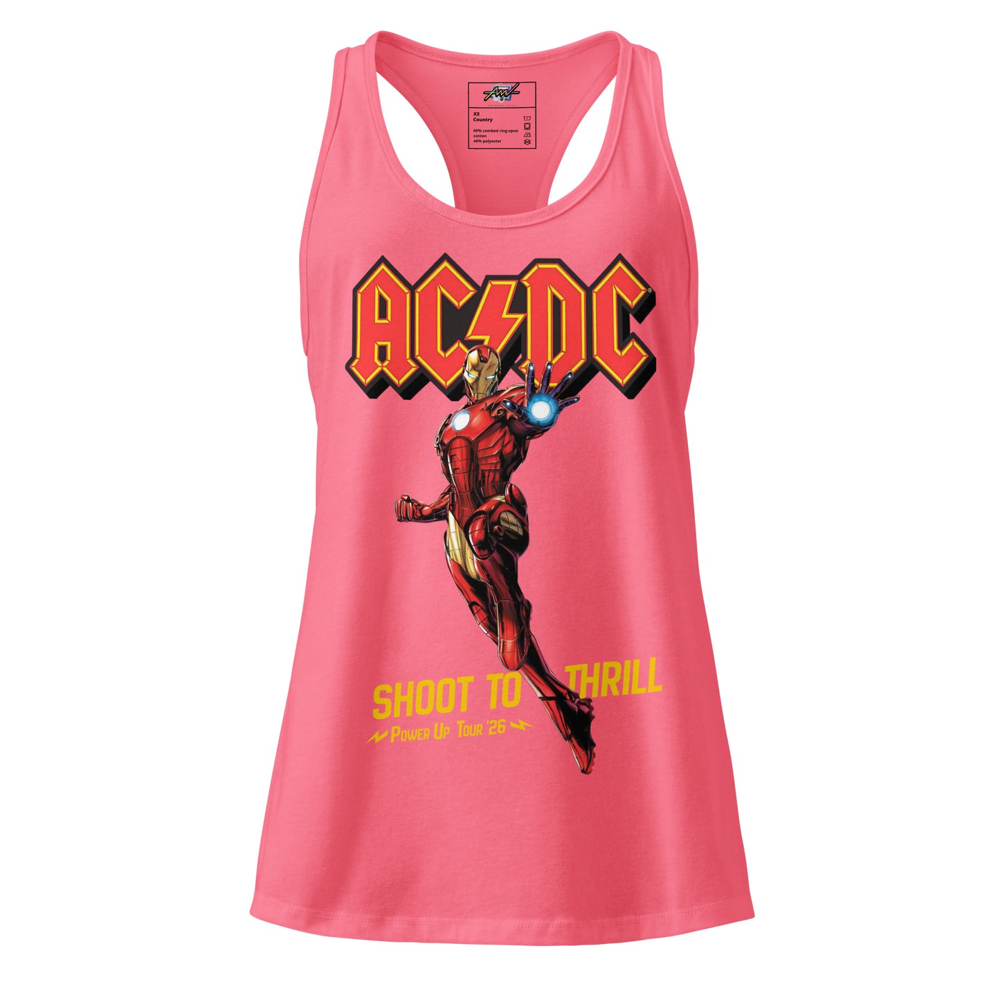 Playera Harmony Style (Tank Top): Shoot To Thrill (Iron Man) - AC/DC