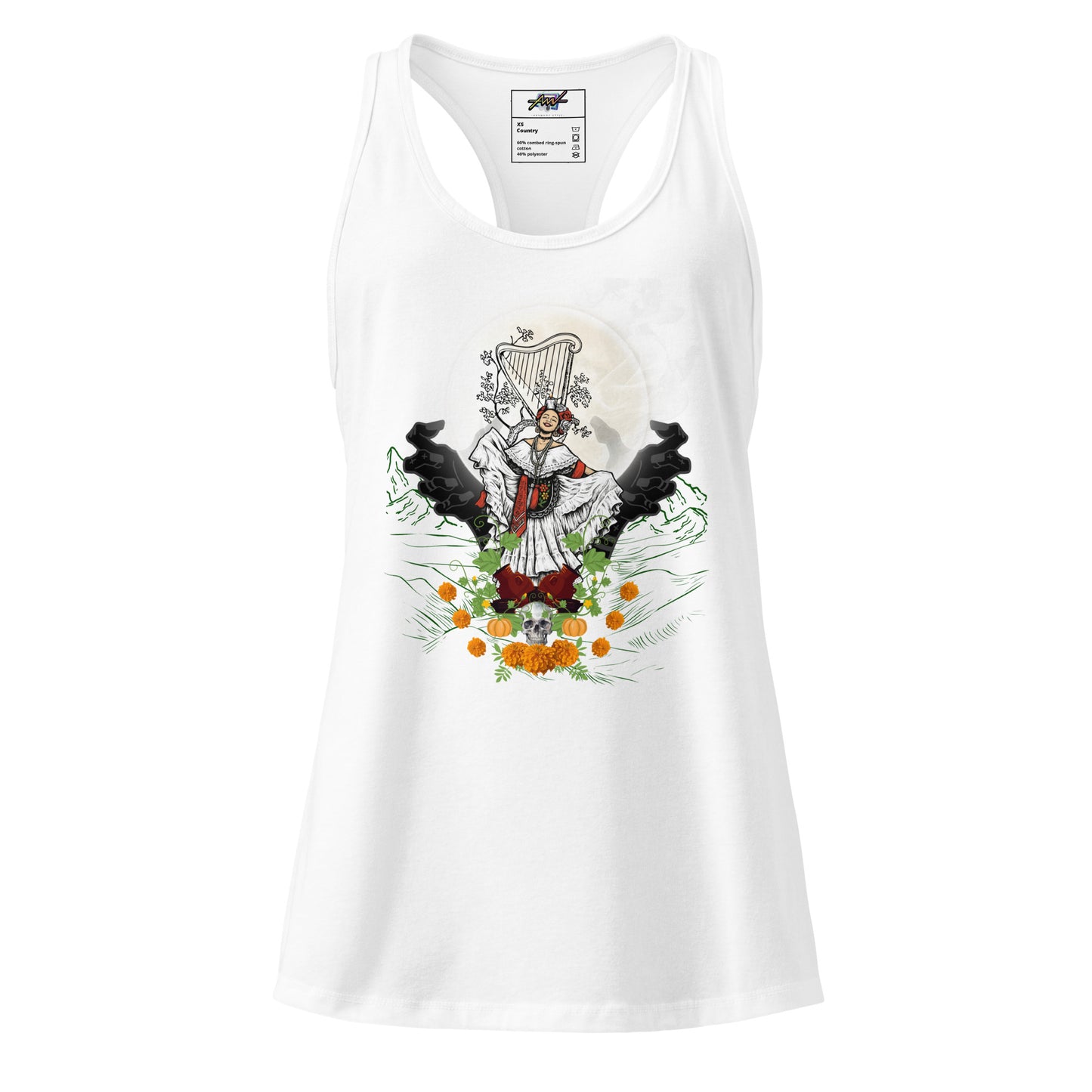 Playera Harmony Style (Tank Top): LA BRUJA - Tlen Huicani, Lino Chavez