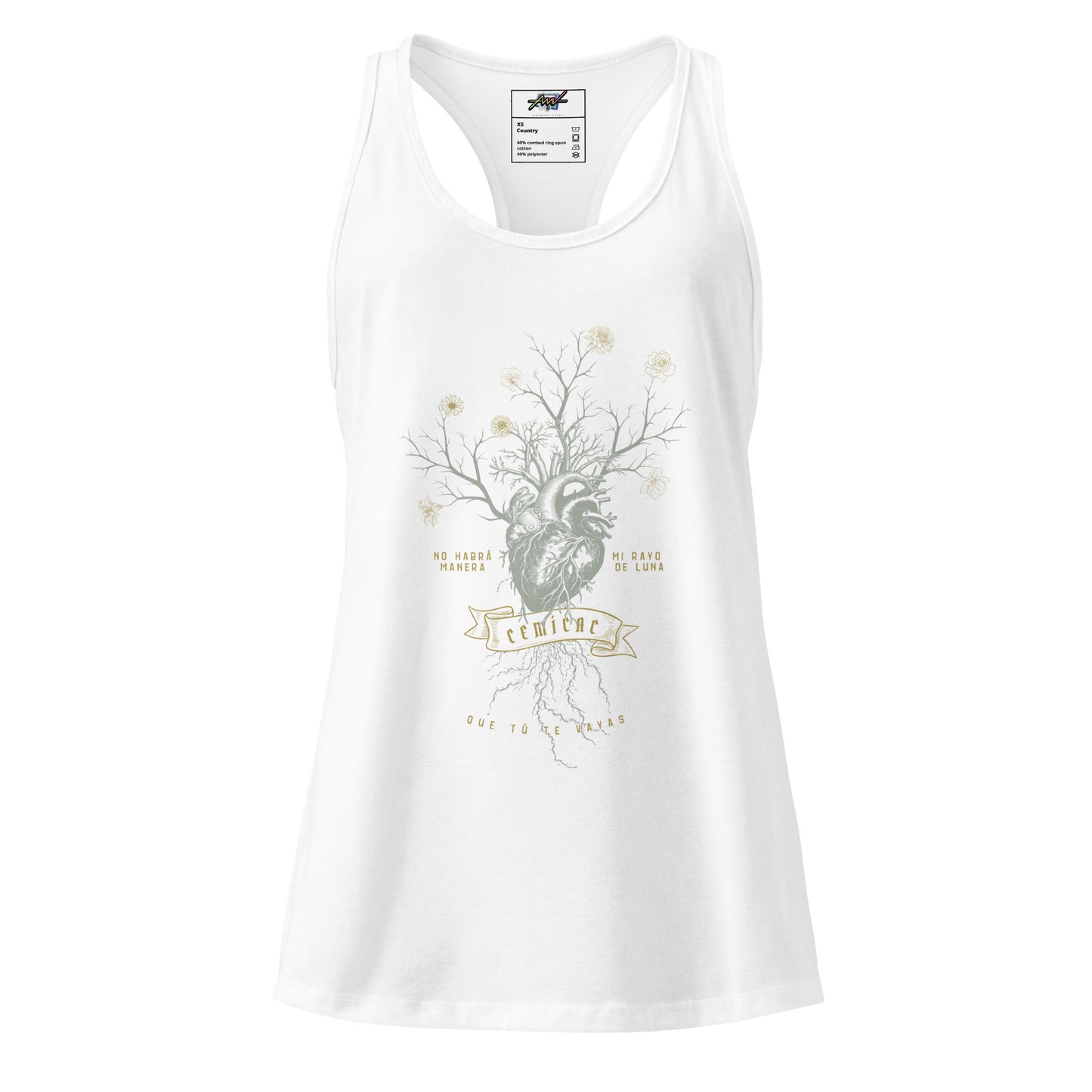 Playera Harmony Style (Tank Top): Hasta la raíz - Natalia Lafourcade