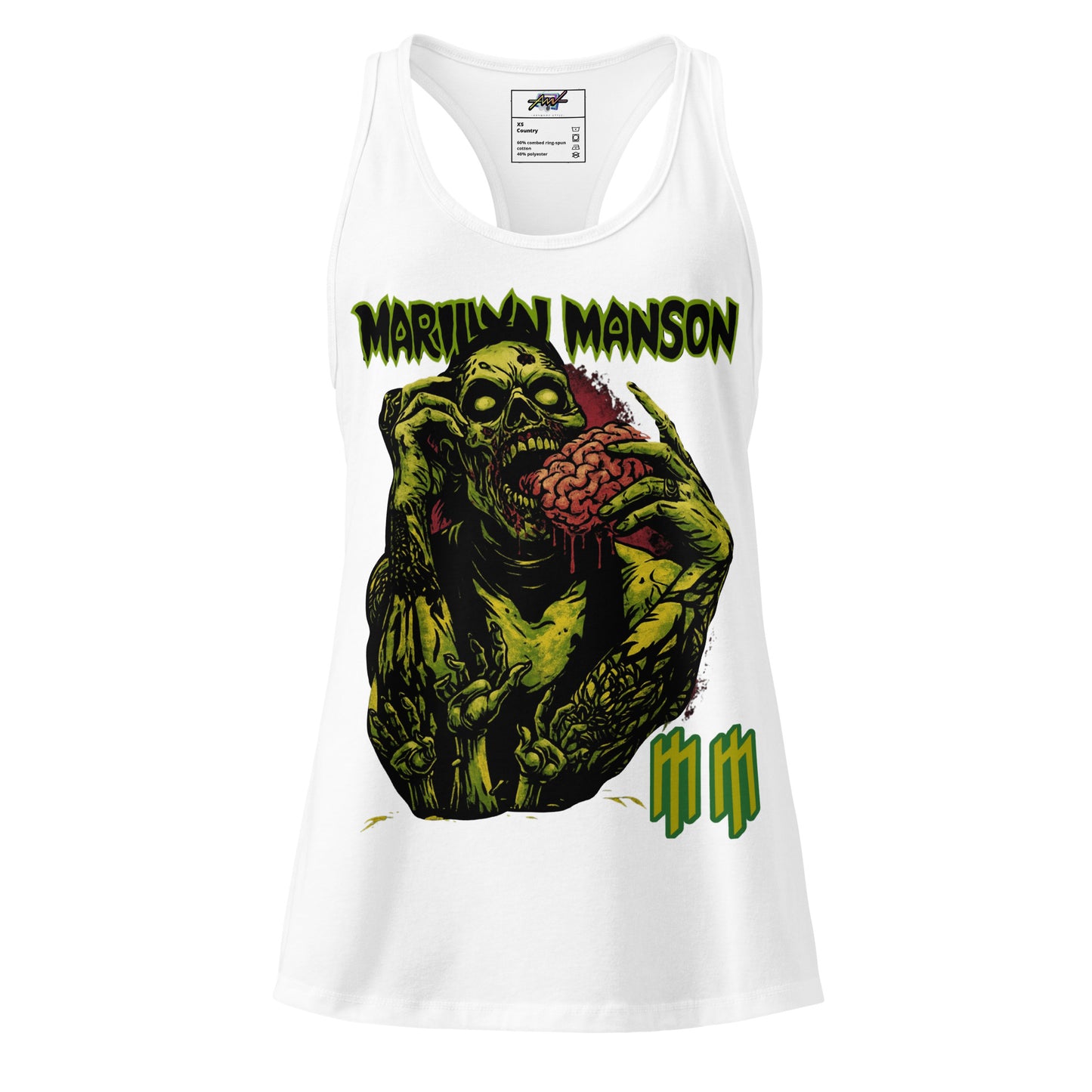 Playera Harmony Style (Tank Top): Manzombie - Marylin Manson