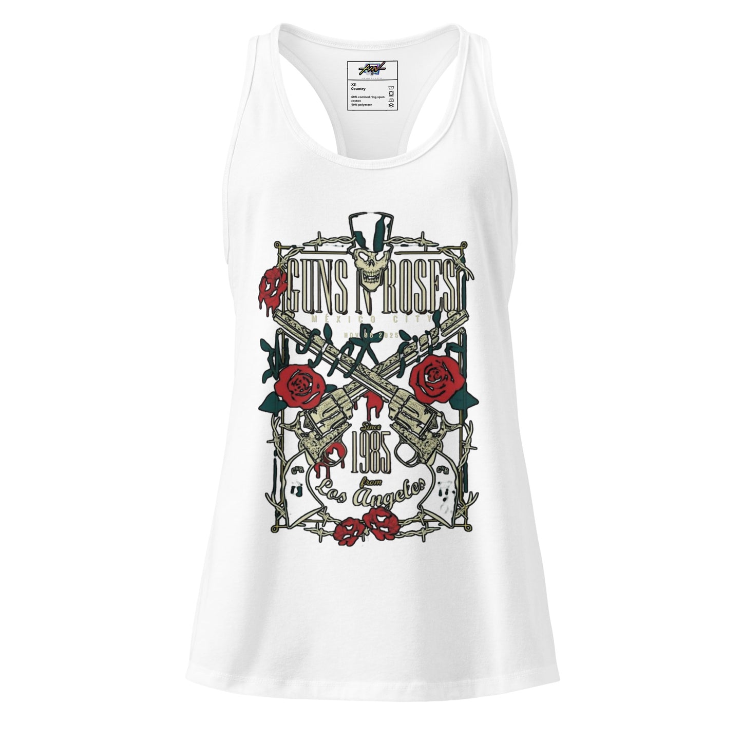 Playera Harmony Style (Tank Top): Mexico City 2025 - Guns N´ Roses