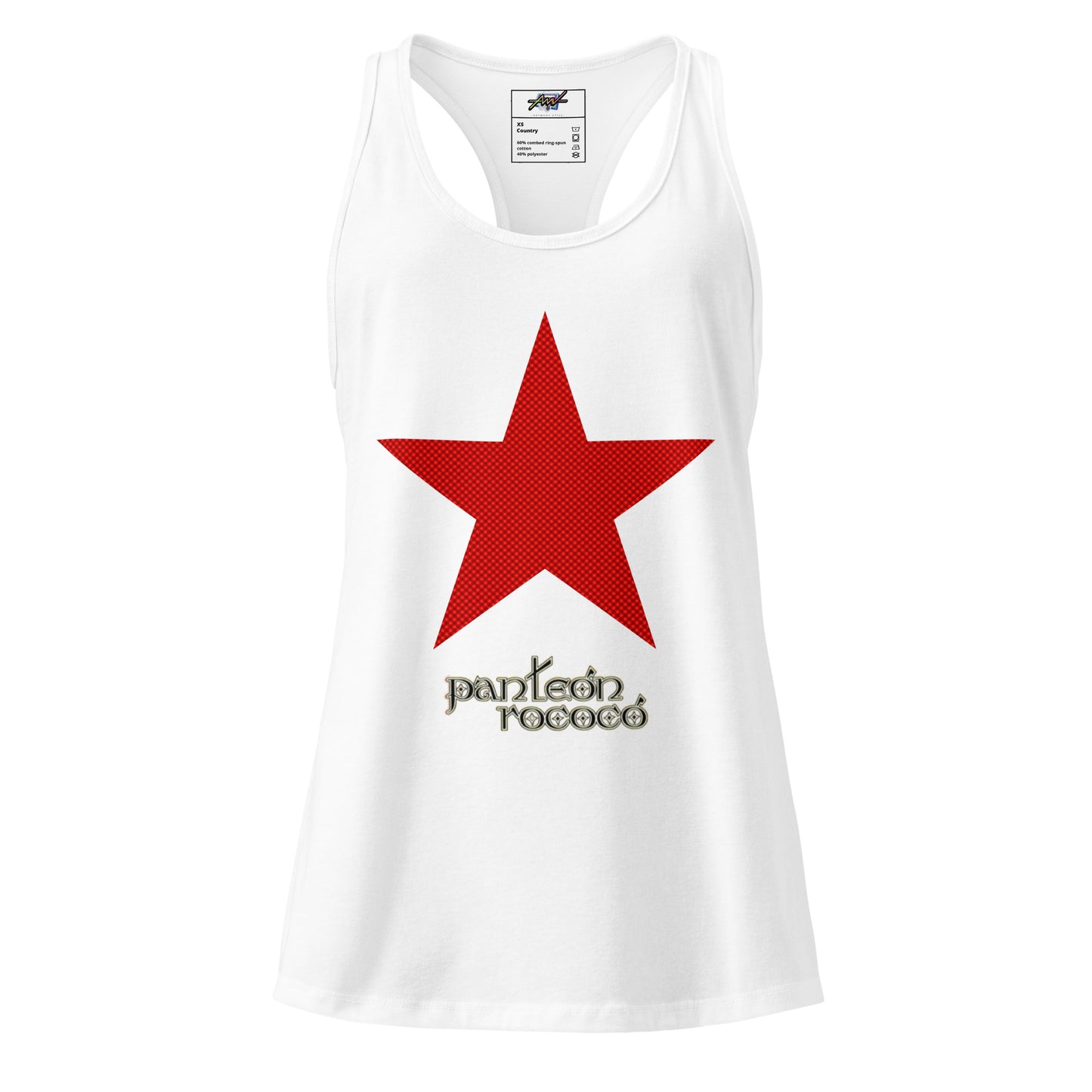 Playera Harmony Style (Tank Top): Estrella Roja - Panteón Rococo