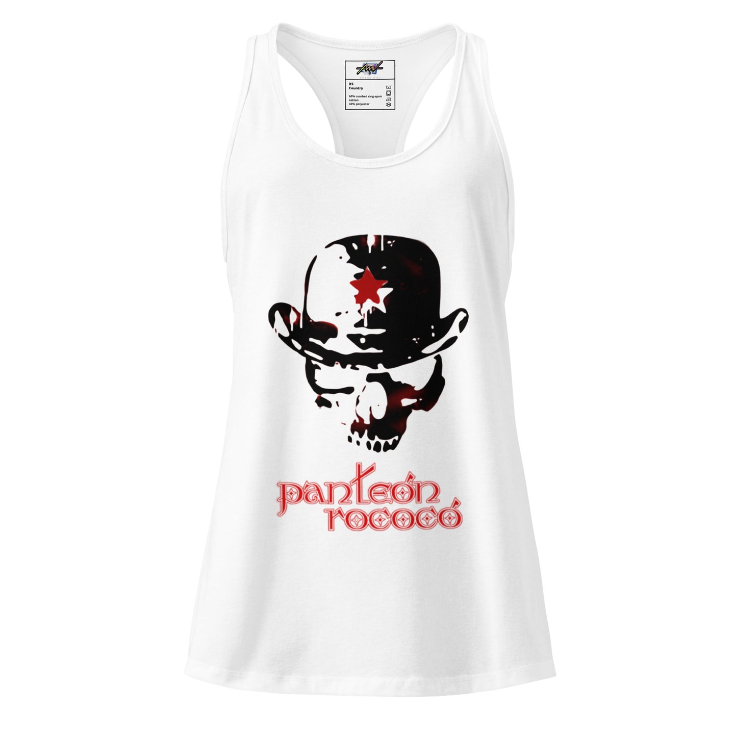 Playera Harmony Style (Tank Top): Ska Rojo Resiste - Panteón Rococo