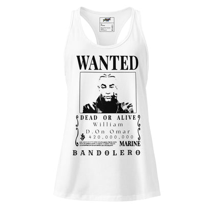 Playera Harmony Style (Tank Top): Wanted William D. On Omar - Don Omar x One Piece